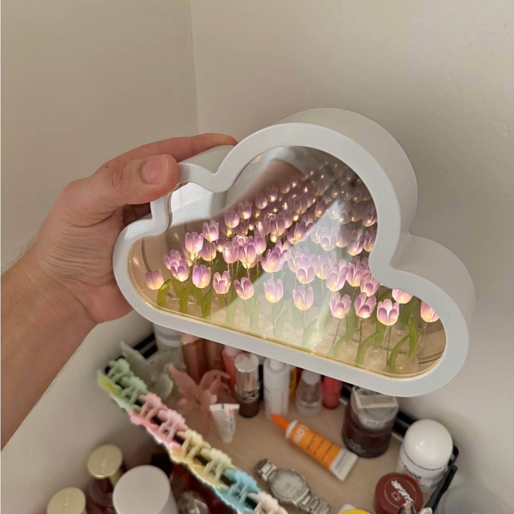 Cloud Shaped LED Flower Light